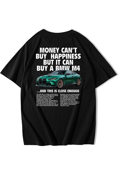 BRZ COLLECTION Μπλουζάκι Unisex Oversize BMW M4