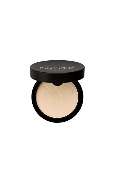 Note Cosmetics 04 Sand - Luminous Silk Pressed Powder, Finishing Powder