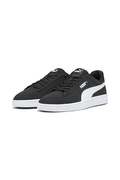 Puma Smash 3.0 Buck Men's Sneakers - Walking Shoes, Black/White 39233601