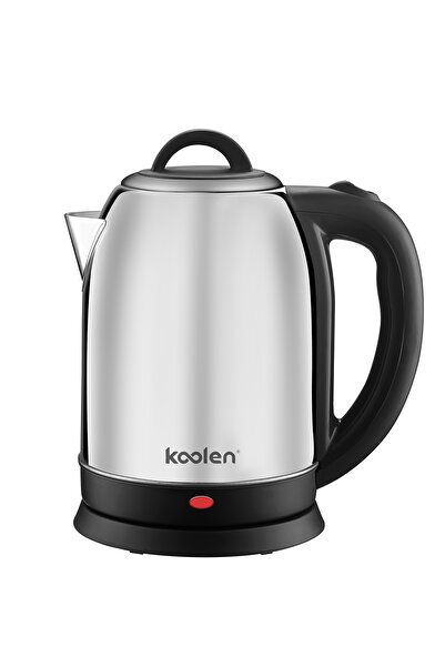 Koolen Electric Stainless Steel Kettle With Removable Lid 3 L 2200 W 800102016 Silver/black