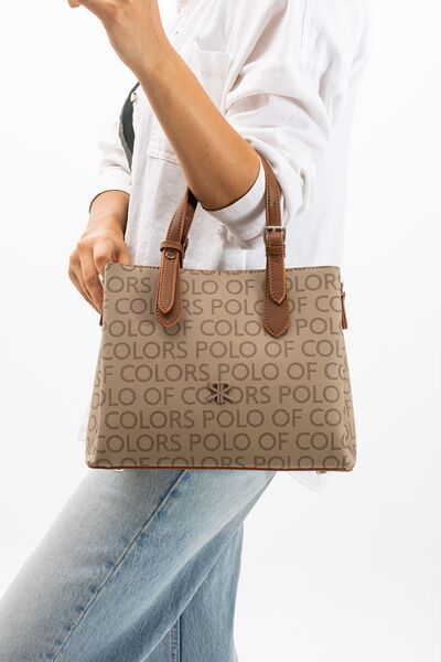 YOGII Sego Model Emprime Друк Жіноча Сумка на Плече та Плечі з Багатьма Відді...