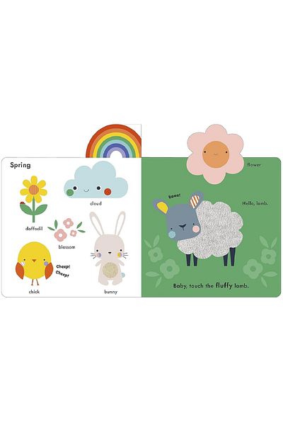 LADYBIRD BOOKS Baby Touch for Seasons - Affected by Touch and Feel Playbook (Board Book)