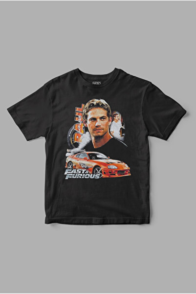 donamod تي شيرت مطبوع عليه عبارة Fast and Furious "Brian Oconner".