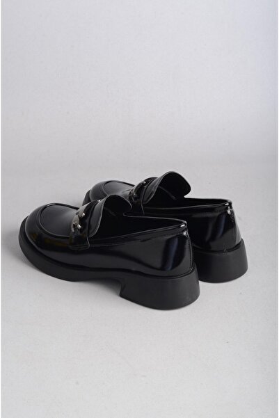 SEÇ KUNDURA Black Buckle Masculine Women's Shoes - Select 380