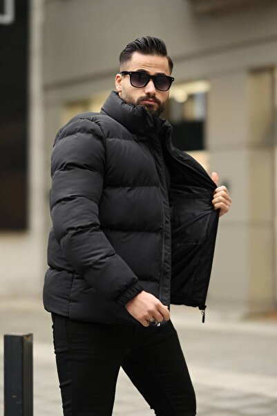 S&M CLOTHİNG Nová sezóna pánský nafouknutý kabát