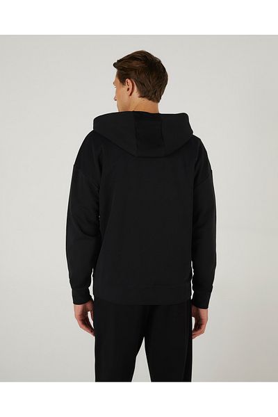 SKECHERS Мъжки черен суитшърт - M Essential Full Zip Hoodie S242112-001
