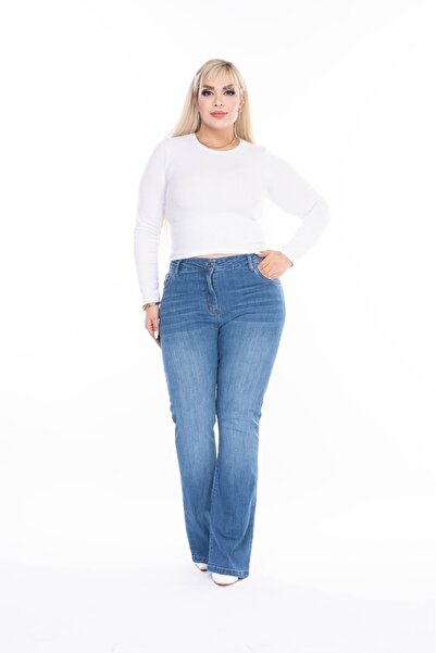 EYLÜLXXL PANTALONI DE JEANS DE MARE MĂRIME SPANIOLĂ