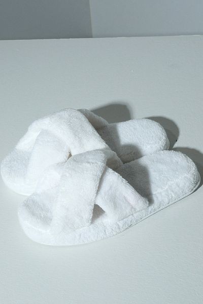 LAVENDIER Παντόφλες PUFFY 100% βαμβακερές πετσέτες