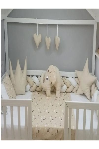 BONİBOS Bonibos Polly Montessori Sleep Set 90X190 / Yellow