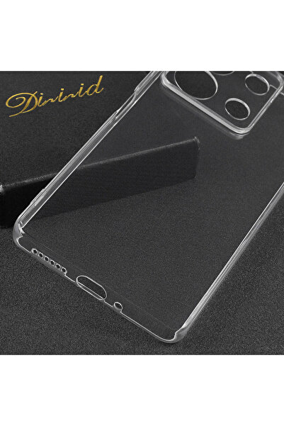 halkhouse Xiaomi Redmi Note 13 Pro 5G Kılıf İnce Şeffaf Esnek Yumuşak Süper S...