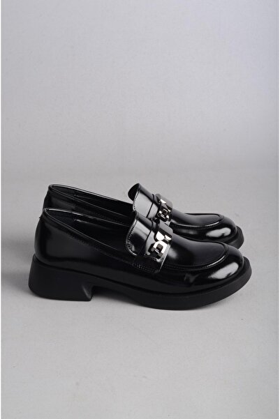 SEÇ KUNDURA Black Buckle Masculine Women's Shoes - Select 380