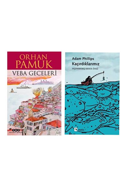 Yapı Kredi Yayınları Veba Geceleri Orhan Pamuk - Kaçırdıklarımız Adam Phillips
