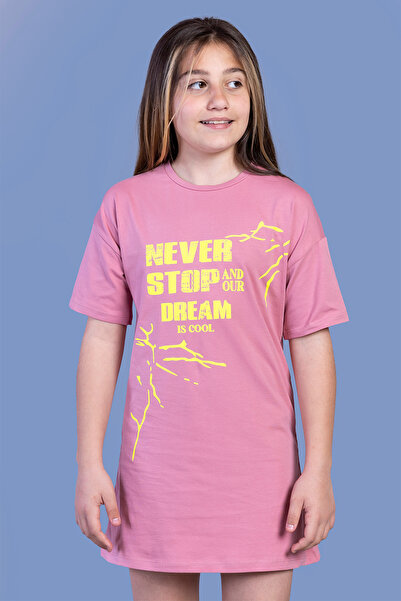 Toontoy Κοριτσίστικο φόρεμα με μισό μανίκι