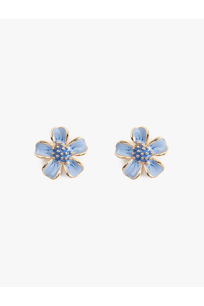 Koton Steel Mixed Flower Earrings