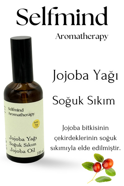 Aromatherapy %100 Saf ve Doğal Jojoba Yağı-Soğuk Sıkım SPREY ŞİŞE