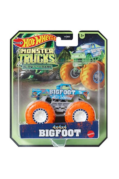 HOT WHEELS Trucks Glow in the Dark 1:64 - Bigfoot