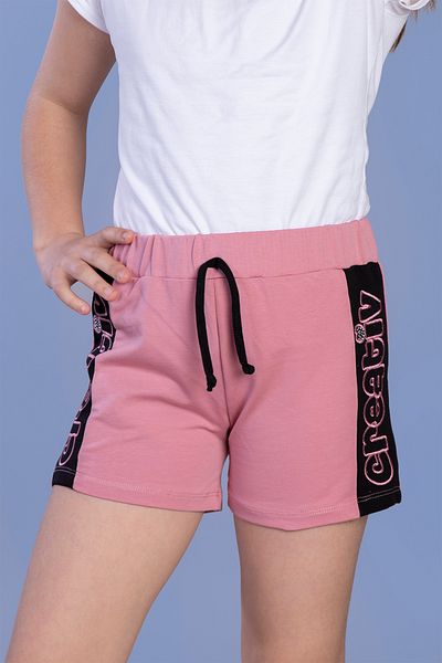 Toontoy Girl - Creativ Embroidered Garnished Shorts
