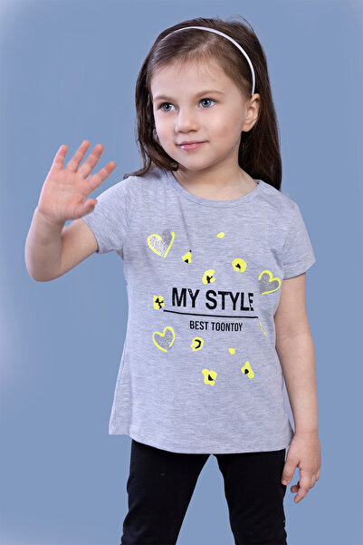 Toontoy Majica sa srcem Štampano za devojčice