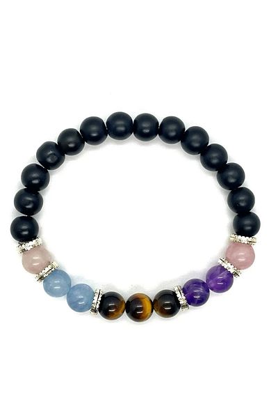 eHediyecim Natural Stone Bracelet for Zodiac Signs (Shark-Lion-Fish-Shark-Bull-Twin-Bull-Bucket-Shark-Shark-Bow-Crab)