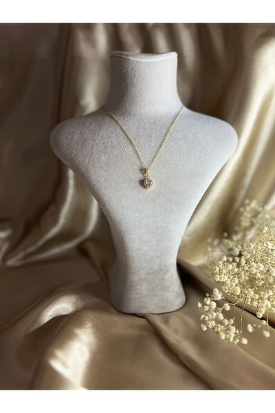 Store 316L Steel Gold Heart Necklace