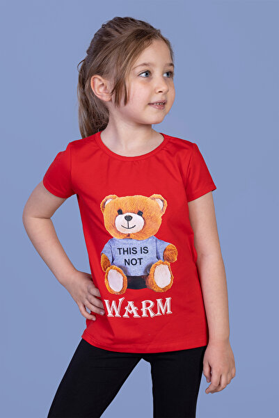 Toontoy Μπλουζάκι Teddy Bear B με τύπωμα για κορίτσια