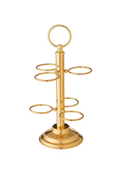 Dania حامل أكواب القهوة العربية مصنوع من الفولاذ المقاوم للصدأ، يتسع لـ 12 كوب