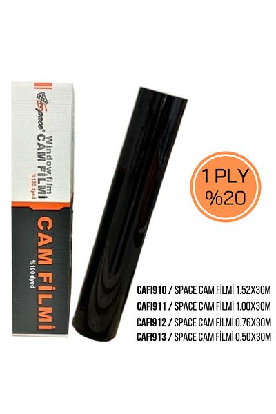 Life Tuning 1.00X30M Wide 20% 1Ply Glass Film - Cafi911
