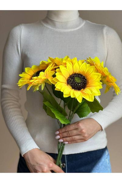 Bubble Women's Knitwear Turtleneck Sweater Seasonal Savior Cotton Slimfit