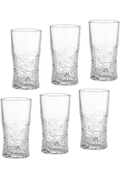 Dania طقم أكواب زجاجية للمياه والعصير 6 قطع