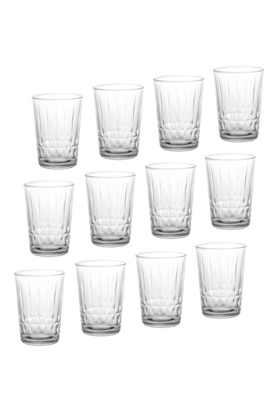 Pasabachi مجموعة من 12 قطعة من أكواب الماء والشاي التركي