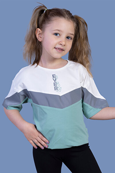 Toontoy Girl - Reflective Detailed Garnished T-Shirt