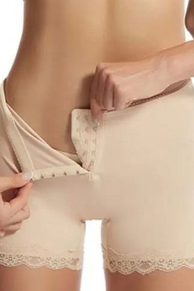 Bluewhs Women's Slim Look Lifter Shorts Corset - Butt Padding, Belly Waist Slimming and Lifting