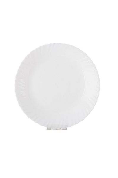 Luminarc Flat Plate Plain White Size 25 cm