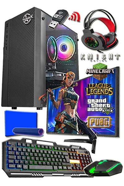 WARBOX Raze I5 650 8gb Ram 128gb Ssd R7 240-4gb E.kartı 19.5" Fhd Monitör