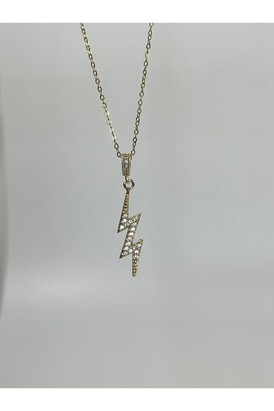 Store Lightning Gold Necklace