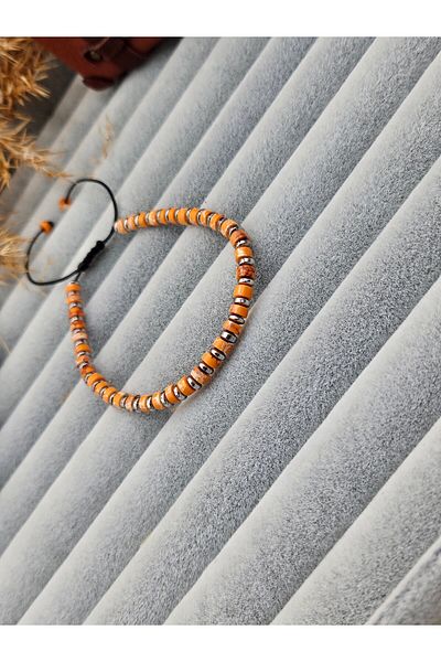 AURA Men's Bracelet - Natural Stone Varasit Stone