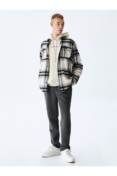 Ltb Hooded Beige Sweatshirt