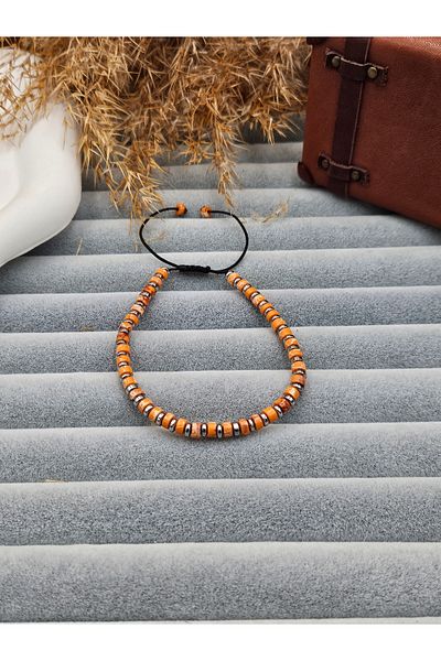 AURA Men's Bracelet - Natural Stone Varasit Stone