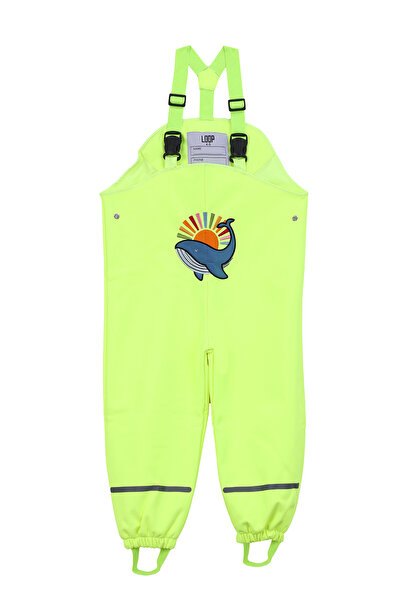 LOOPİST Softshell Su Geçirmez Polarlı Çocuk Tulumu