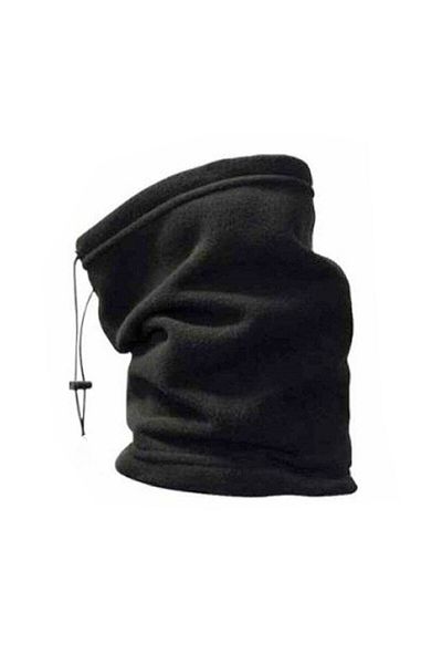 özmertaskerimalzeme Căciulă pentru bărbați din fleece, guler și mănuși din fleece - set de 3