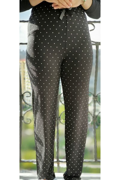 Aleza Shoes Pantaloni de pijama din viscoză din bumbac, cu model în carouri