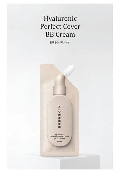 HİDEHERE Perfect Cover Bb Cream with High Coverage Hyaluronic Acid