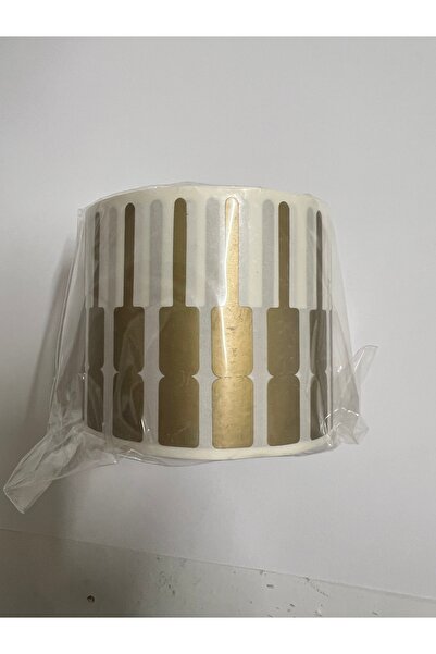 AYSAN ETİKET AySan Etiket Boş Yapışkanlı Kuyumcu Yüzük Etiketi 54mm X 9mm