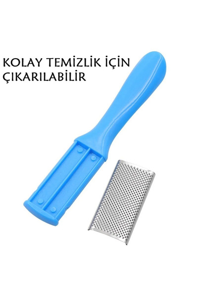 bloomplus Nasır Ayak Ölü Deri Rendesi Ponza Etkili 2 Yüzey Ve Boşaltıla Bilir İç Hazneli bp69