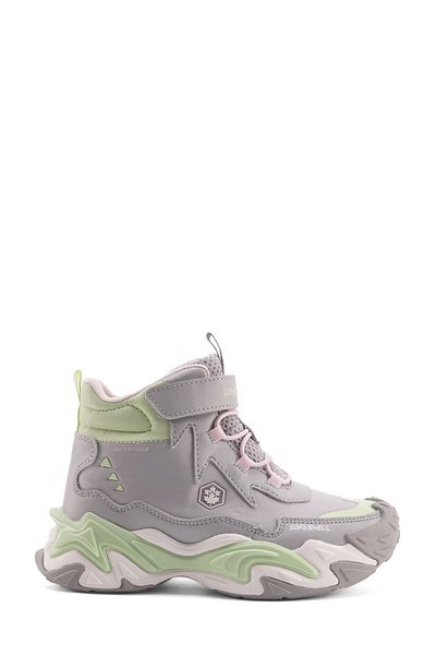 lumberjack Sugar Hi 4Pr Gray Girls' Outdoor Boots