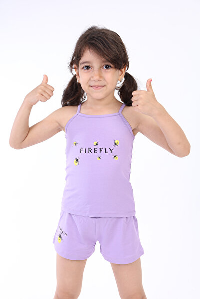 Toontoy Baby Girl Bee Printed Shorts Set