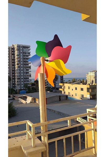Kardesler Brothers Wind Rose 75cm 7 Wings Garden Type