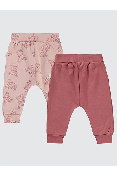 Civil Baby 6-18 Months Baby Girl Claret Red Single Bottom Set of 2 Without Booties