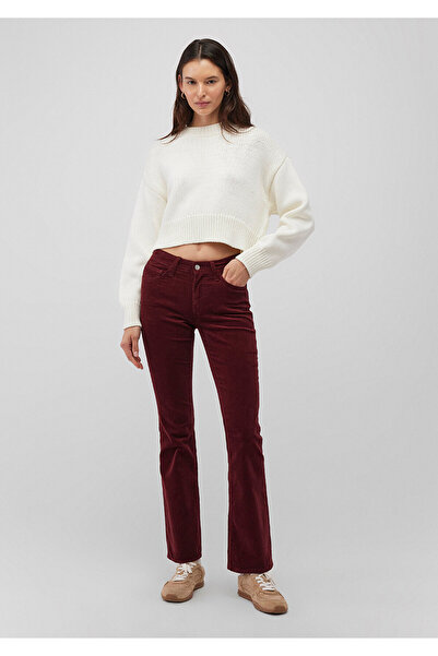 Mavi Molly Burgunderrote Samthose 1013689467