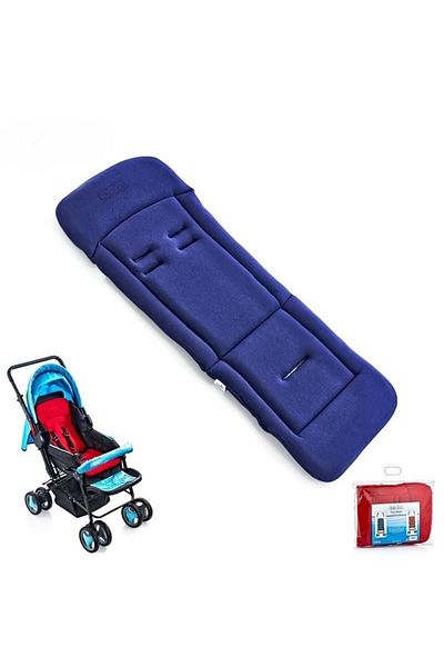 Easy Tedarik Navy Blue Babyjem Baby Stroller - Stroller Cushion 346